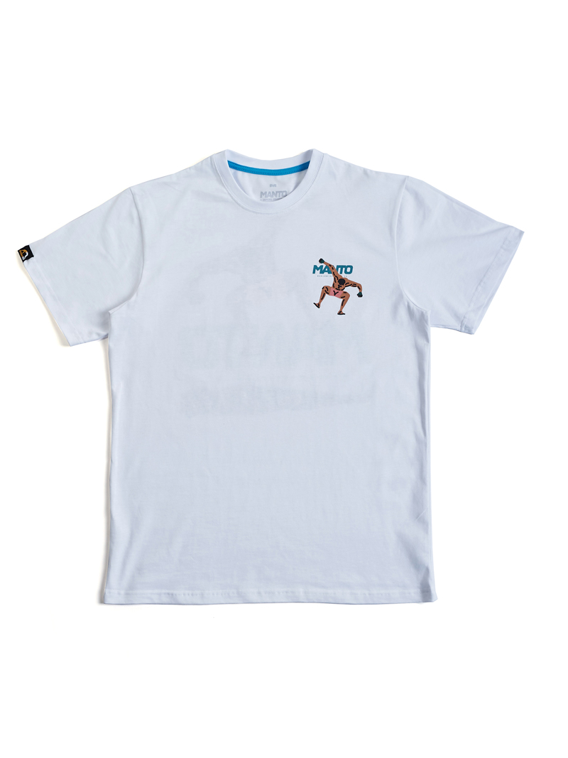 MANTO stomp t-shirt-white